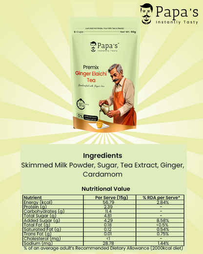 Ginger Elaichi Premix Lovers - 3 X Ginger Elaichi
