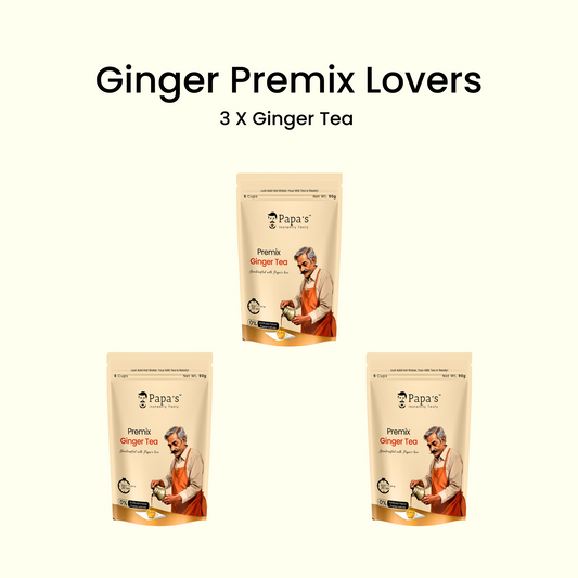 Ginger Premix Lovers - 3 X Ginger