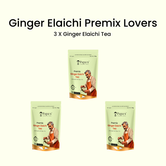 Ginger Elaichi Premix Lovers - 3 X Ginger Elaichi